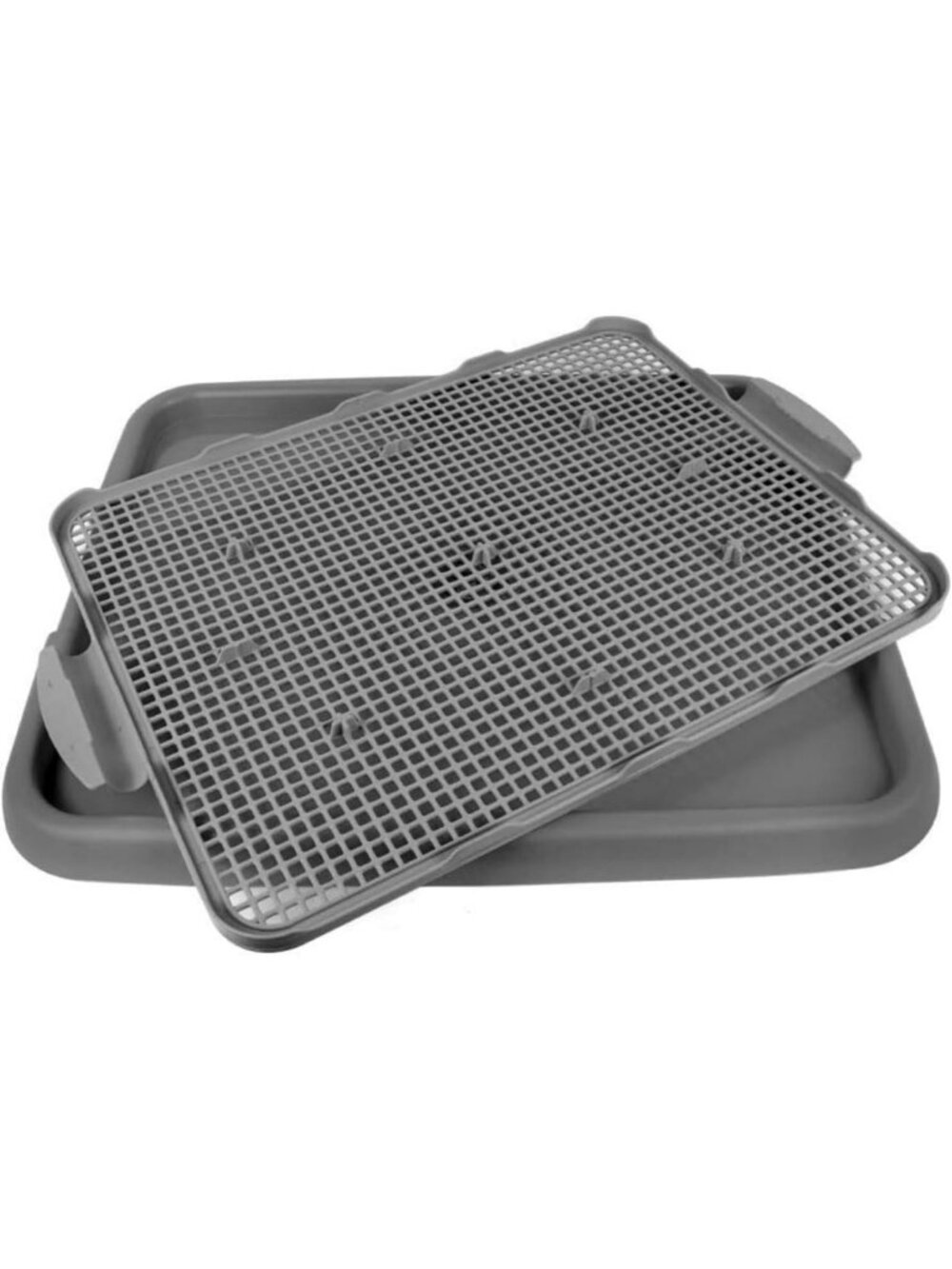 Puppy Potty Tray with Mesh - Leak-Proof Indoor Dog Toilet for Small Dogs - Picture 6 of 6